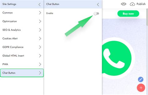 Mobirise Whatsapp Chat Button Extension