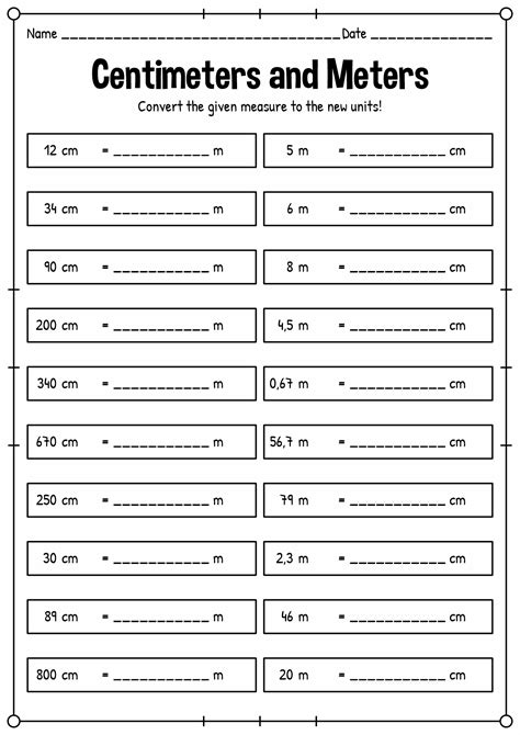 9 Best Images Of Super Teacher Worksheets Measurement To The Nearest