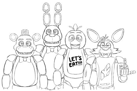 Hasanas Office At Freddys Bleuxwolf I Drew Fnaf In Many Of My