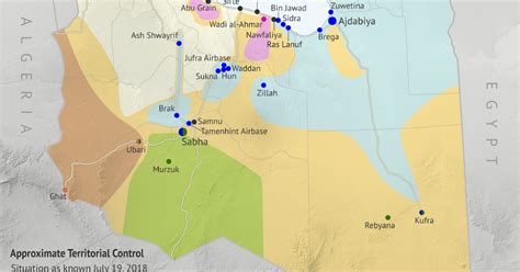 Libyan Civil War Live Map