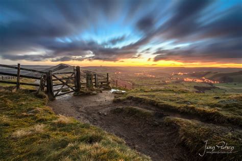 Sunrise On Mam Tor In The Peak District James Pictures