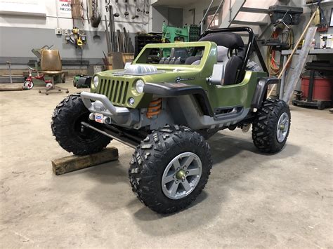 Fan Builds Jeep Hurricane Power Wheels Gas Conversion For Kids