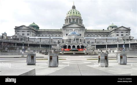The Capitol Complex In Harrisburg Pa Is Defended By Pennsylvania