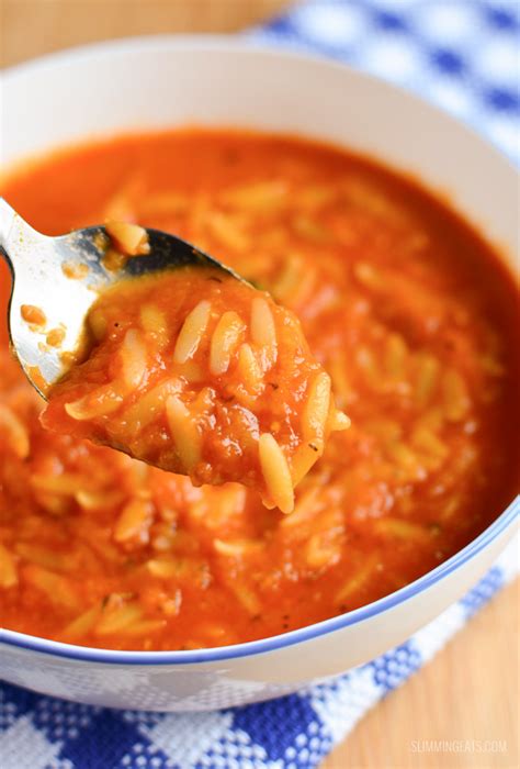 Creamy Tomato And Orzo Recipes Slimming Eats
