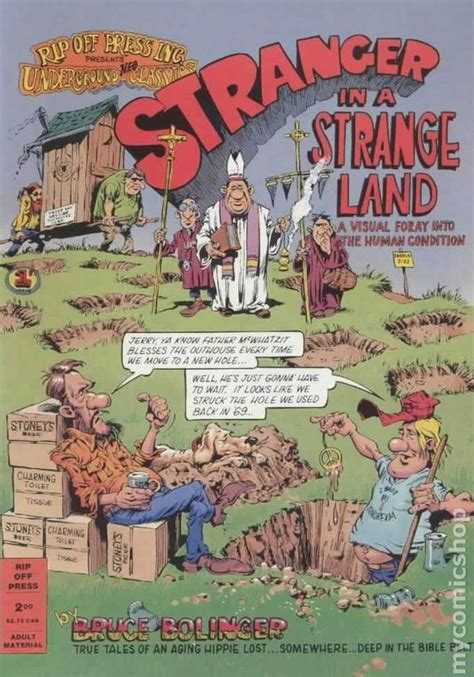 Stranger In A Strange Land 1991 Rip Off Comic Books