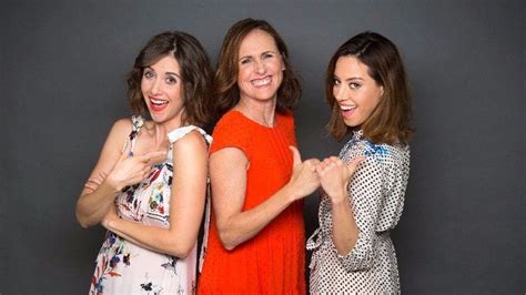 Alison Brie Aubrey Plaza And Molly Shannon Talk F Bombs And Faith In