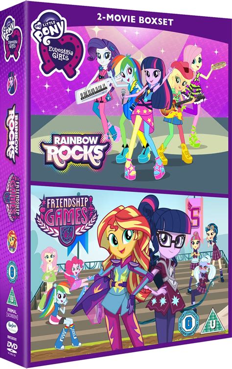 My Little Pony Equestria Girls Rainbow Rocksfriendship Games Dvd