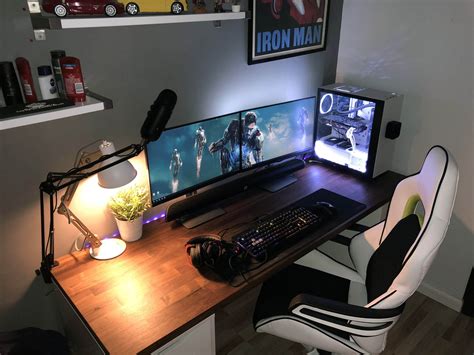 Putting together a gaming pc build can be an intimidating process, but it doesn't have to be so hard if you the pc is the most powerful gaming platform out there. 50 DIY Computer Desk Ideas | Video game rooms, Computer ...