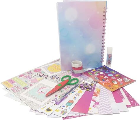 Create Your Own Scrapbook Kit Arts And Craft Kids Scrap Book Kit Art