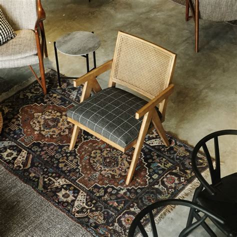 Lombok Rustic Wicker Lounge Chair