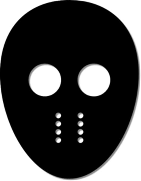 Black Mask Clip Art at Clker.com - vector clip art online, royalty free