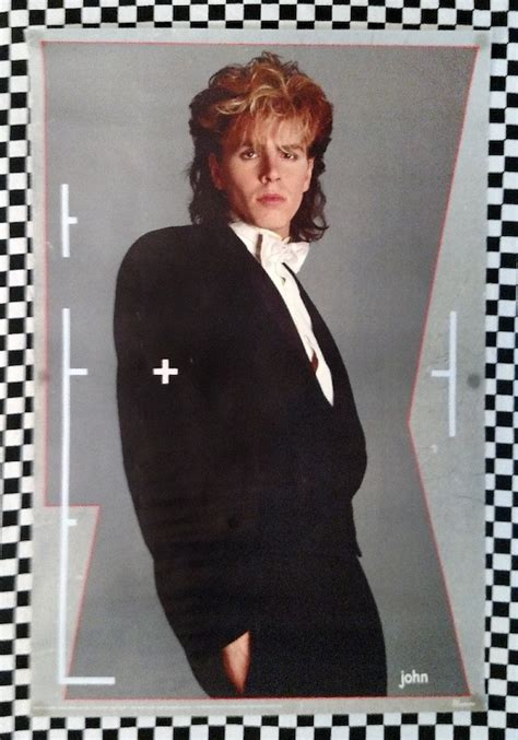 Rockin John Taylor Poster Duran Duran Rare Vintage