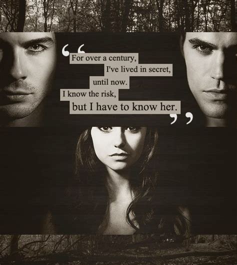 He was the one who turned her so they could be together forever. The Vampire Diaries | Vampire diaries quotes, Vampire ...