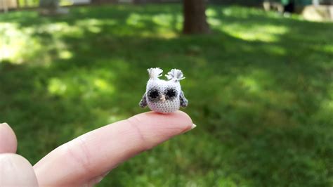 Micro Crocheting For Beginners Micro Crochet Amigurumi Owl