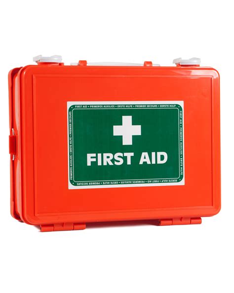Orange First Aid Box Physical Sports First Aid