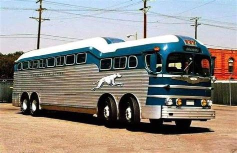 Greyhound Vintage Motorhome Greyhound Bus Classic Trucks