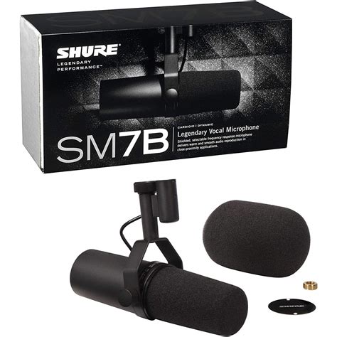 Shure Sm7b Dynamic Studio Vocal Xlr Microphone Technostore
