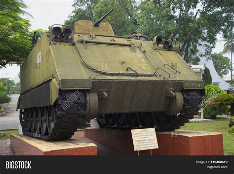 American Tracked Armored Personnel Carrier M113 At The Museum 5