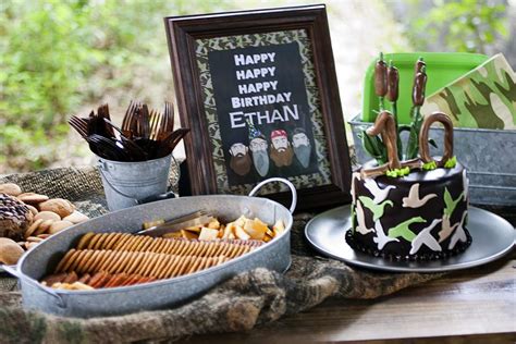 Duck Dynasty Birthday Party Ideas Photo 4 Of 14 Catch My Party