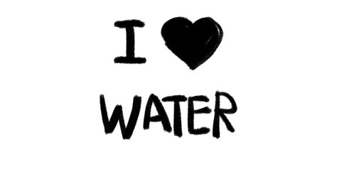 I Love Water Water T Shirt Teepublic