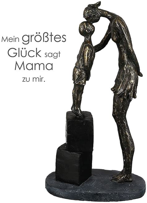 Mutter mit Kind Skulptur