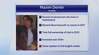 Who is Bournemouth's Russian owner Maxim Demin? | Football News | Sky ...