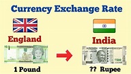 1 Pound ka rate kitna hai india | England pound to Indian Rupees ...