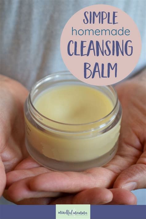 Homemade Diy Cleansing Balm For Healthy Skin