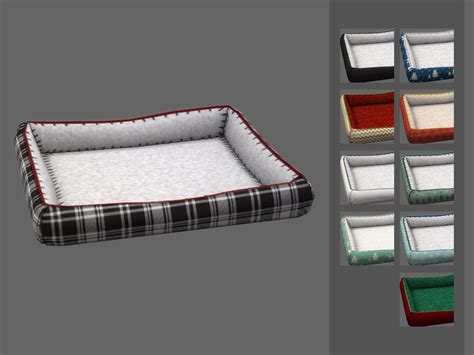 The Sims Resource 2020 Holiday Wonderland Large Blitzen Pet Bed