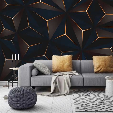 Cool 3d Wallpaper For Living Room Modern Ideas