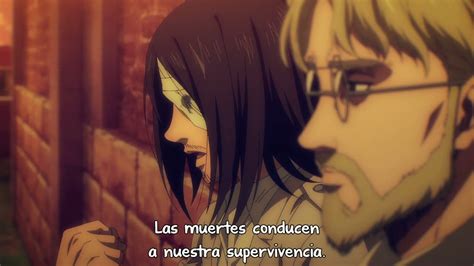 Eren Habla Con Zeke En Liberio Shingeki No Kyojin Final Season Sub