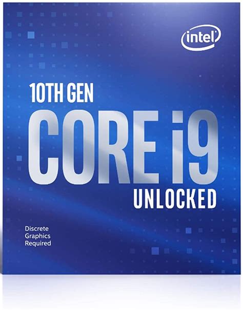 Intel Core I9 10900kf 10 Core Lga 1200 370ghz Unlocked Cpu Processor