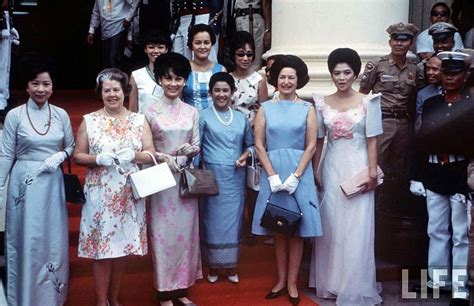 First Lady Imelda Marcos With The First Ladies Of Leaders Attending The