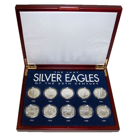 The Last Silver Eagles Of The 20th Century In 2021 American Coins