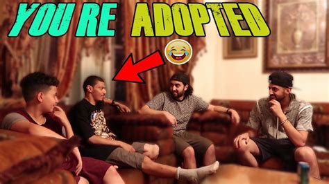 WE TOLD OUR BROTHER HE S ADOPTED PRANK YouTube