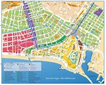 Map Of Nice France City Centre