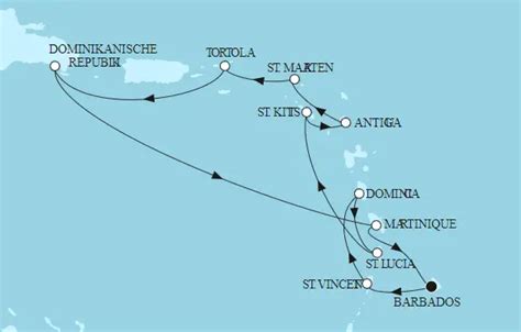 Mein Schiff Karibik Kreuzfahrt Routen Angebote Kreuzfahrt Org