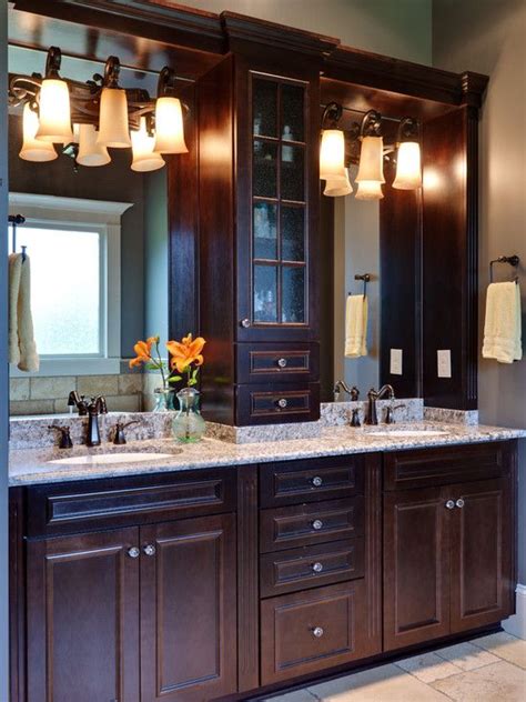 From pedestal sinks to undermount bathroom sinks, we offer the latest styles to transform. My dream bathroom cabinets | Traditional bathroom ...