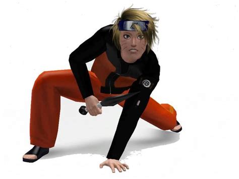 Ninja Naruto Cc Pose And Accessory T3 Conversion Sims 4 Studio