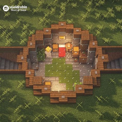 Goldrobin Minecraft Builder On Instagram Underground Survival Base