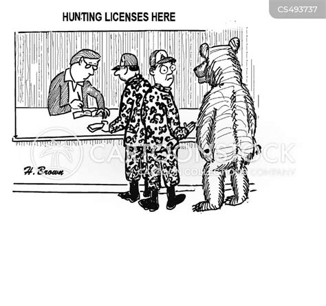 Hunting Licenses Cartoons And Comics Funny Pictures From Cartoonstock