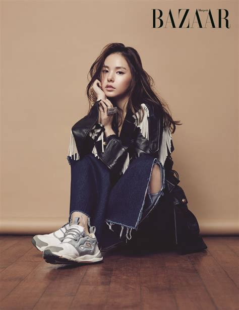 Min Hyo Rin Harper’s Bazaar Magazine September Issue ‘15 Min Hyo Rin Korean Fashion Vogue