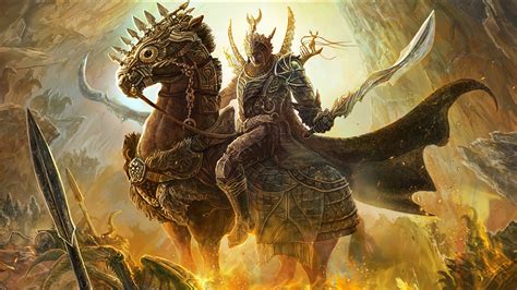 Fantasy Warrior Hd Wallpaper