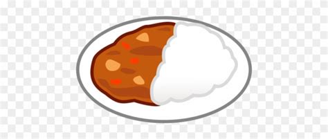 Curry And Rice Emoji For Facebook Email Sms Curry Food Emoji PNG Free Transparent Image