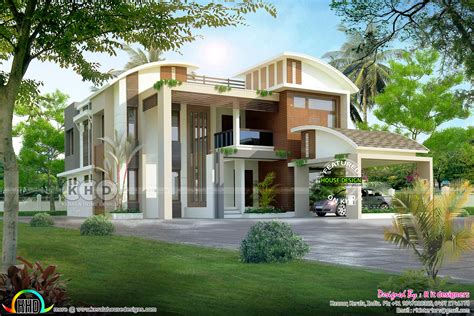 Contemporary Ultra Modern 5 Bhk Home Kerala Home Design And Floor