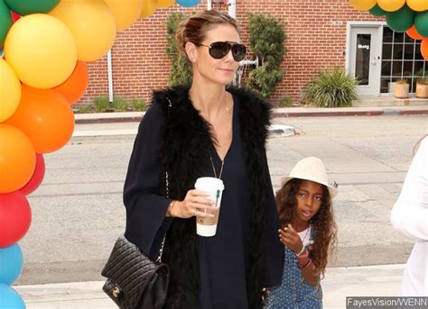 Heidi Klum Steps Out Braless During Nyc Outing With Daughter Lou Samuel