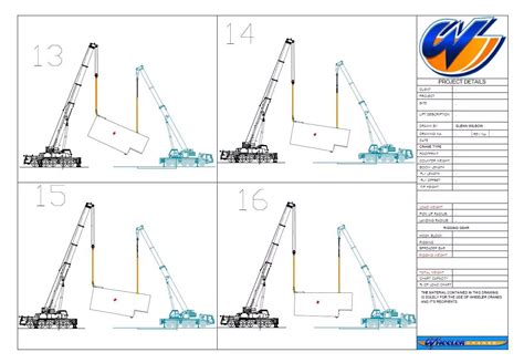 List Of Mobile Crane Lifting Plan Drawing Autocad References