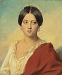 Franz Xaver Winterhalter (German, 1805-1873) , Portrait of an Italian ...