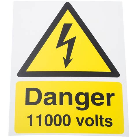 Guide des pictogrammes de danger. Panneau de danger, avec pictogramme : Danger électrique ...