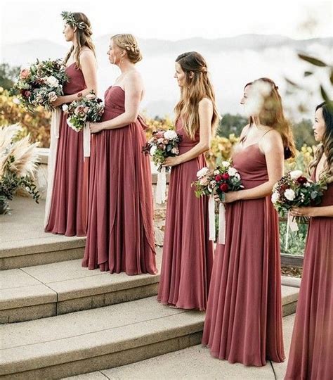 Top 5 Bridesmaid Dress Color Trends For 2019 Rose Bridesmaid Dresses